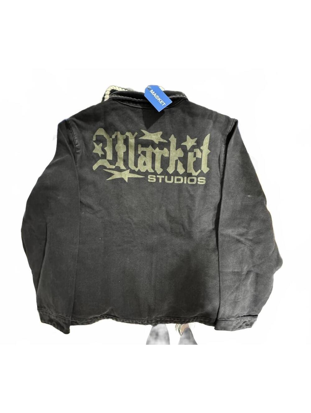 Market Studios Black Jean Jacket